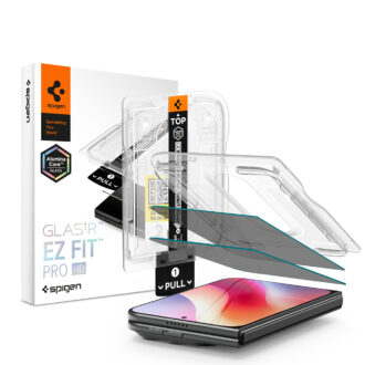 Spigen - (2 pack) Glas.tR EZ-FIT Pro HD (AGL12015) - iPhone Duo - Privacy