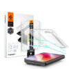Spigen - (2 pack) Glas.tR EZ-FIT Pro HD (AGL12013) - iPhone Duo - Clear