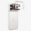 Spigen - Optik.tR EZ Fit Pro XL Camera Glass (AGL12036) - iPhone 18 Pro - Dark Cherry