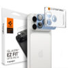Spigen - Optik.tR EZ Fit Pro XL Camera Glass (AGL12037) - iPhone 18 Pro - Light Blue