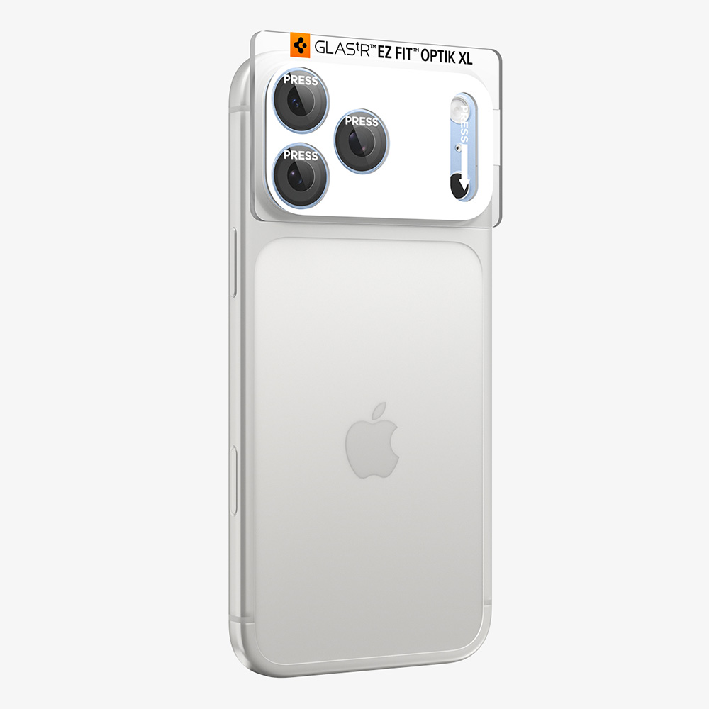 Spigen - Optik.tR EZ Fit Pro XL Camera Glass (AGL12041) - iPhone 18 Pro Max - Light Blue