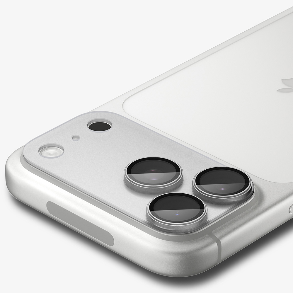 Spigen - Optik.tR EZ Fit Pro XL Camera Glass (AGL12038) - iPhone 18 Pro - Silver