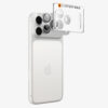 Spigen - Optik.tR EZ Fit Pro XL Camera Glass (AGL12042) - iPhone 18 Pro Max - Silver