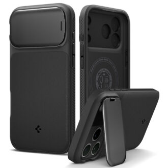 Spigen - Optik Armor MagSafe (ACS09900) - iPhone 17 Pro Max / iPhone 18 Pro Max - Black
