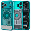 Spigen - Ultra Hybrid C-One MagSafe (ACS11985) - iPhone 18 Pro / iPhone 17 Pro - Bondi Blue
