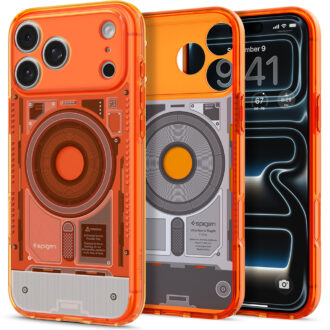 Spigen - Ultra Hybrid C-One MagSafe (ACS11986) - iPhone 18 Pro / iPhone 17 Pro - Tangerine