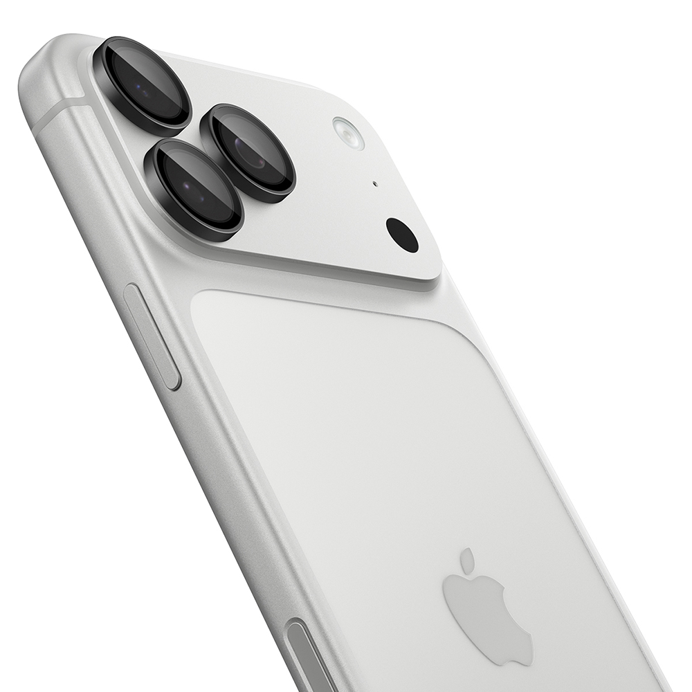 Spigen - (2 pack) Optik.tR EZ Fit Pro Camera Glass (AGL12043) - iPhone 18 Pro / iPhone 18 Pro Max - Dark Gray