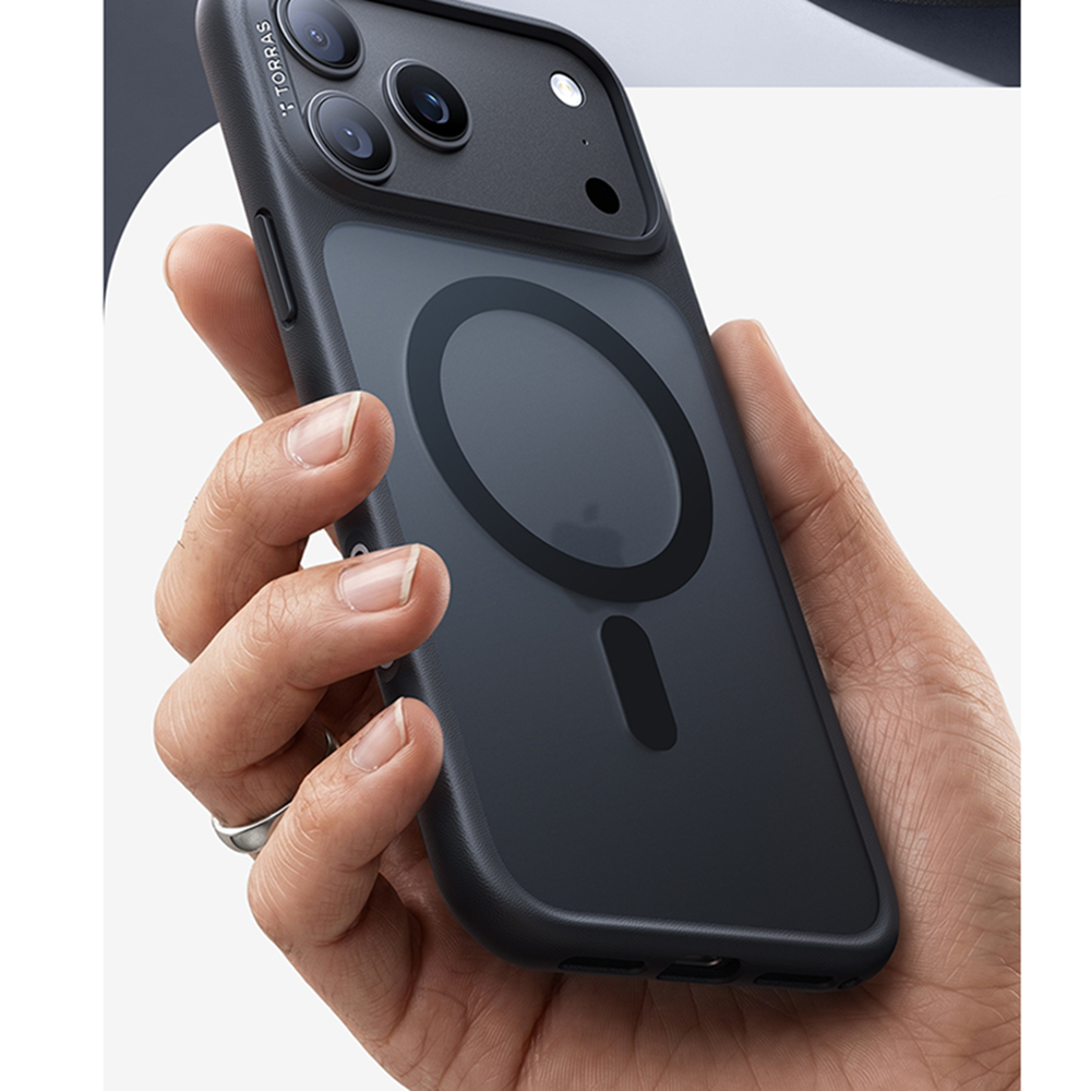 Torras - Guardian Magnetic Series - iPhone 18 Pro Max / iPhone 17 Pro Max - Black