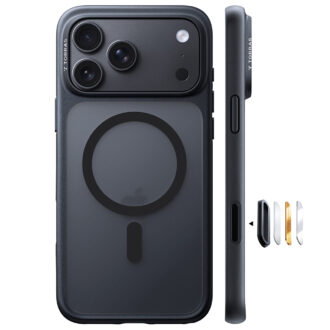 Torras - Guardian Magnetic Series - iPhone 18 Pro / iPhone 17 Pro - Black