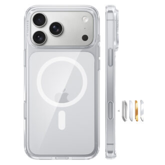 Torras - Guardian Magnetic Series - iPhone 18 Pro Max / iPhone 17 Pro Max - Clear