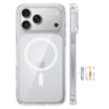 Torras - Guardian Magnetic Series - iPhone 18 Pro / iPhone 17 Pro - Clear