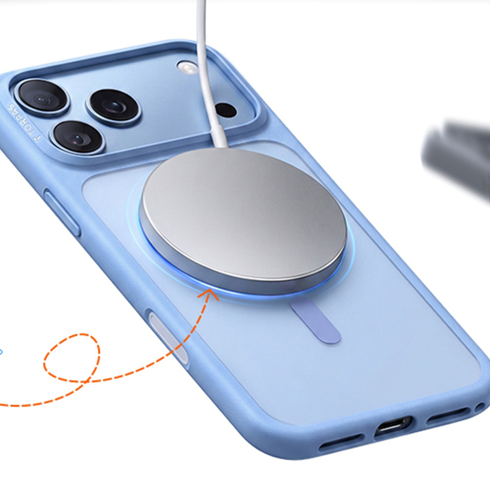 Torras - Guardian Magnetic Series - iPhone 18 Pro Max / iPhone 17 Pro Max - Blue