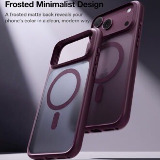 Torras - Guardian Magnetic Series - iPhone 18 Pro / iPhone 17 Pro - Purple