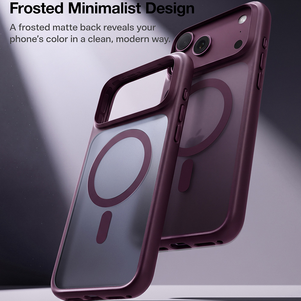 Torras - Guardian Magnetic Series - iPhone 18 Pro / iPhone 17 Pro - Purple