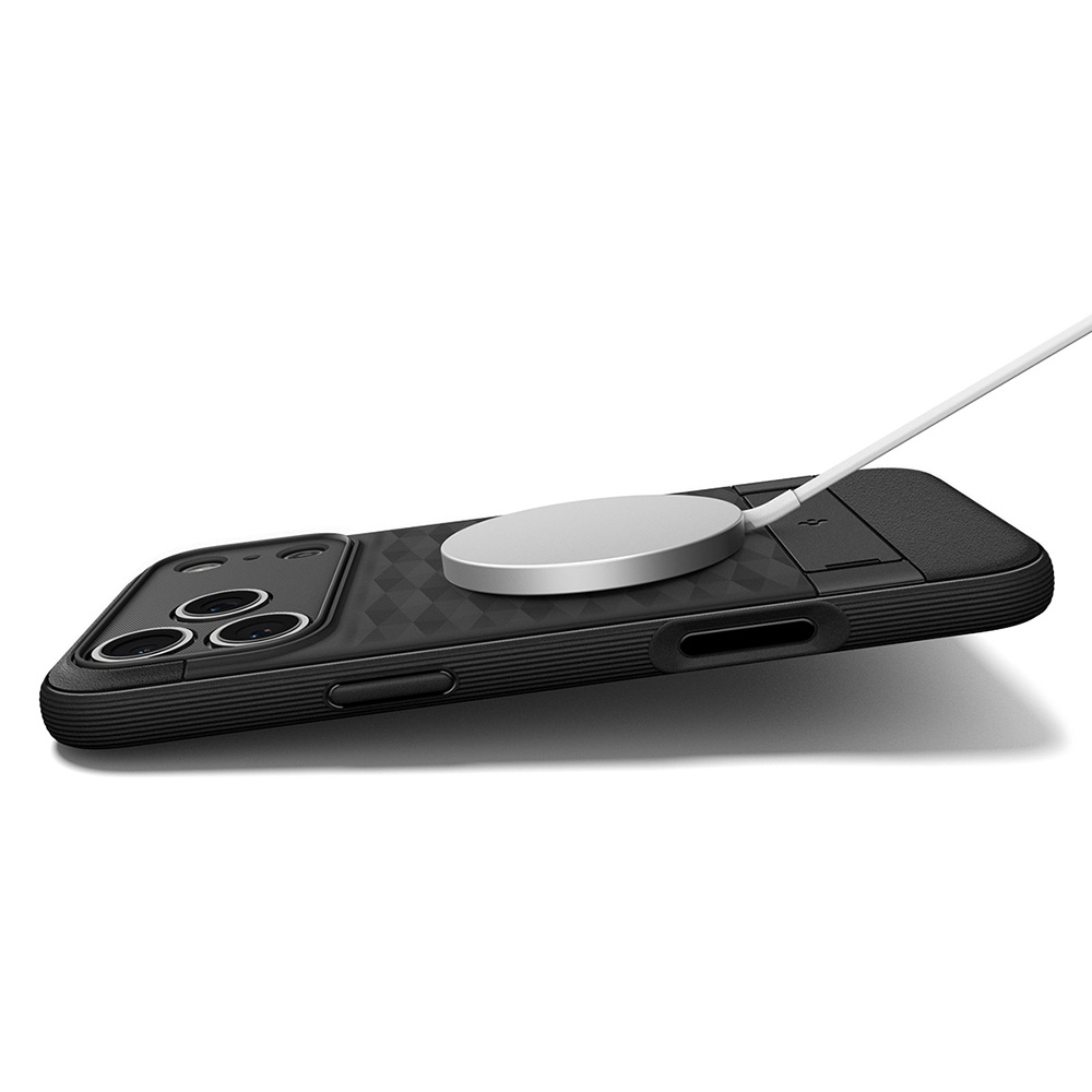 Spigen - Caseology Parallax "S" MagSafe (ACS09911) - iPhone 18 Pro Max / iPhone 17 Pro Max - Matte Black