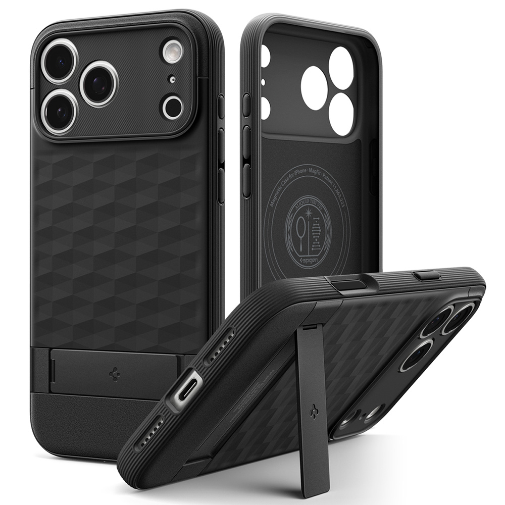 Spigen - Caseology Parallax "S" MagSafe (ACS09964) - iPhone 18 Pro / iPhone 17 Pro - Matte Black