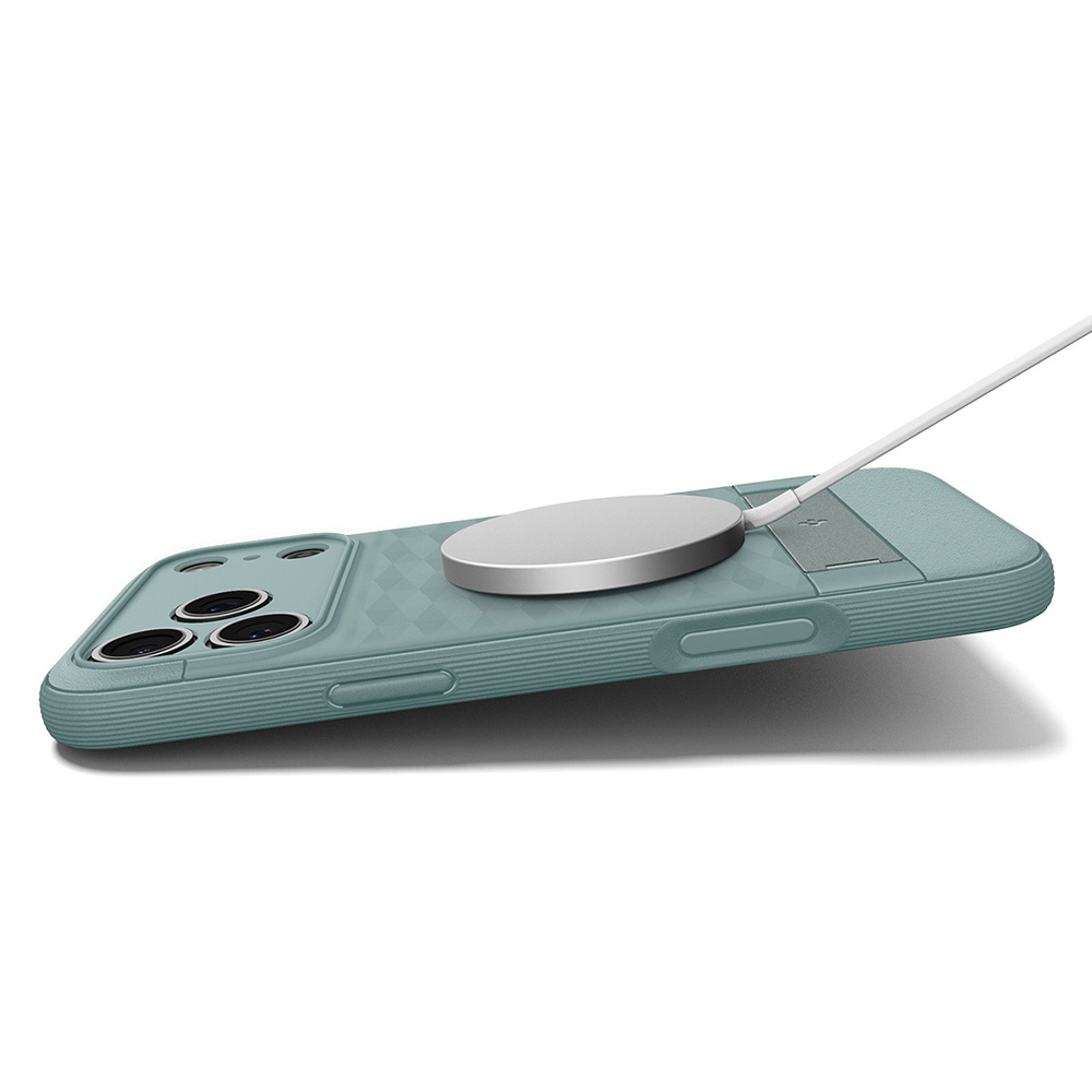 Spigen - Caseology Parallax "S" MagSafe (ACS09912) - iPhone 18 Pro Max / iPhone 17 Pro Max - Sage Green