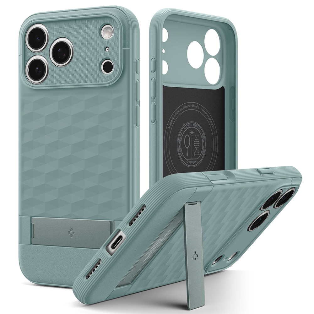 Spigen - Caseology Parallax "S" MagSafe (ACS09912) - iPhone 18 Pro Max / iPhone 17 Pro Max - Sage Green