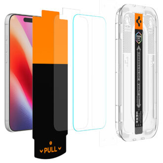 Spigen - Glas.tR EZ-FIT Pro HD (AGL10095) - iPhone 18 Pro Max / iPhone 17 Pro Max / iPhone 16 Pro Max - Clear