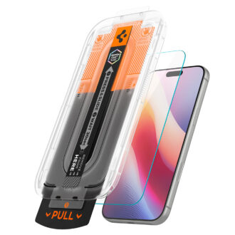 Spigen - (2 pack) Glas.tR EZ-FIT Pro HD (AGL12048) - iPhone 18 Pro Max / iPhone 17 Pro Max / iPhone 16 Pro Max - Clear