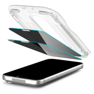 Spigen - (2 pack) Glas.tR EZ-FIT Pro HD (AGL12027) - iPhone 18 Pro - Privacy