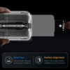 Spigen - Glas.tR EZ-FIT Pro HD (AGL12014) - iPhone Duo - Clear