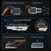 Spigen - Glas.tR EZ-FIT Pro HD (AGL12014) - iPhone Duo - Clear