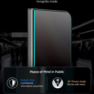 Spigen - (2 pack) Glas.tR EZ-FIT Pro HD (AGL12015) - iPhone Duo - Privacy