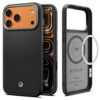 Spigen - Enzo Aramid "T" MagSafe (ACS09905) - iPhone 18 Pro Max / iPhone 17 Pro Max - Black / Silver
