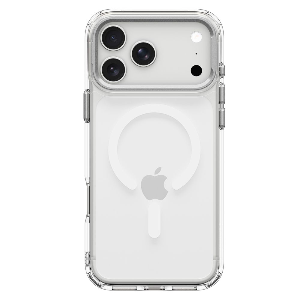 Spigen - Ultra Hybrid Optik S MagSafe (ACS11921) - iPhone 18 Pro / iPhone 17 Pro - Clear / Silver