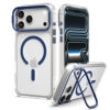 Spigen - Ultra Hybrid Optik S MagSafe (ACS11922) - iPhone 18 Pro / iPhone 17 Pro - Clear / Deep Blue