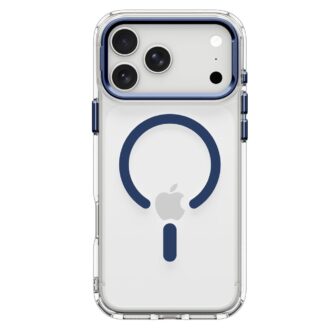 Spigen - Ultra Hybrid Optik S MagSafe (ACS11909) - iPhone 18 Pro Max / iPhone 17 Pro Max - Clear / Deep Blue