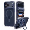 Spigen - Ultra Hybrid Optik S MagSafe (ACS11909) - iPhone 18 Pro Max / iPhone 17 Pro Max - Clear / Deep Blue