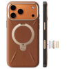Torras - QPRO Leather Series - iPhone 17 Pro - Brown