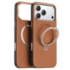 Torras - QPRO Leather Series - iPhone 17 Pro - Brown