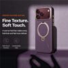 Torras - QPRO Leather Series - iPhone 18 Pro / iPhone 17 Pro - Purple
