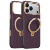 Torras - QPRO Leather Series - iPhone 18 Pro Max / iPhone 17 Pro Max - Purple