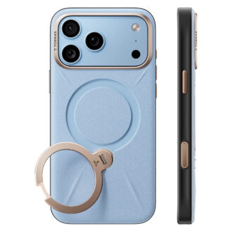 Torras - QPRO Leather Series - iPhone 18 Pro / iPhone 17 Pro - Blue