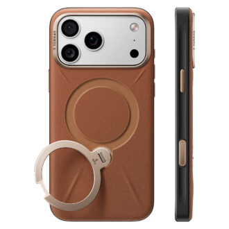 Torras - QPRO Leather Series - iPhone 18 Pro Max / iPhone 17 Pro Max - Brown