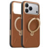 Torras - QPRO Leather Series - iPhone 18 Pro Max / iPhone 17 Pro Max - Brown