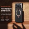 Torras - QPRO Leather Series - iPhone 18 Pro / iPhone 17 Pro - Black