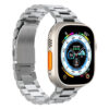 Spigen - Modern Fit 316L (AMP06356) - Apple Watch 12/11/10/9/8/7/SE (3/2/1 Gen)/6/5/4/ Ultra 4/3/2/1 (44/45/46/49mm) - Silver