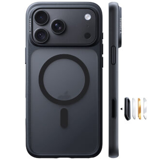 Torras - Guardian Magnetic Series - iPhone 18 Pro / iPhone 17 Pro - Black