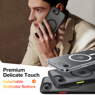 Torras - Guardian Magnetic Series - iPhone 17 Pro Max - Orange