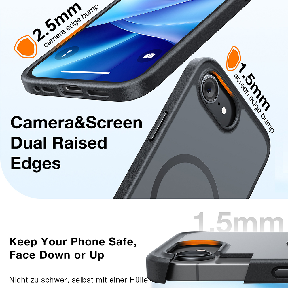 Torras - Guardian Magnetic Series - iPhone 17 Pro Max - Navy Blue