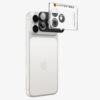 Spigen - Optik.tR EZ Fit Pro XL Camera Glass (AGL12039) - iPhone 18 Pro Max - Dark Gray