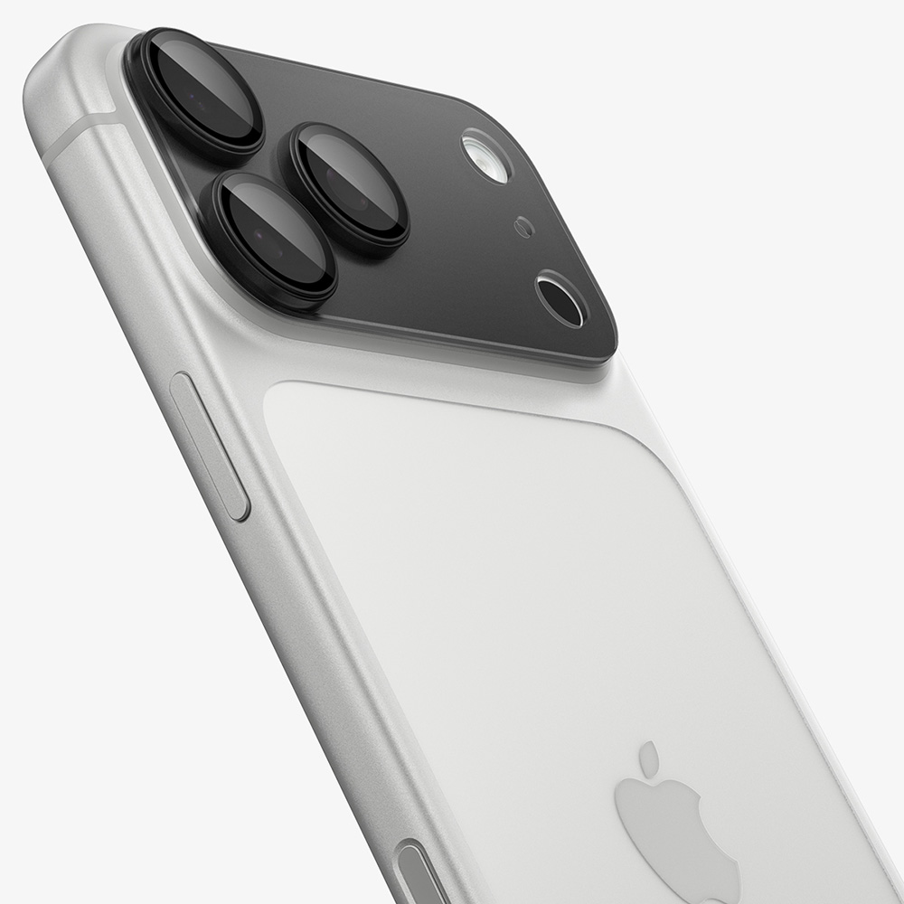 Spigen - Optik.tR EZ Fit Pro XL Camera Glass (AGL12035) - iPhone 18 Pro - Dark Gray